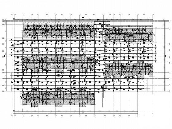 现浇框架结构体系地下车库结构CAD施工图纸（建施） - 3