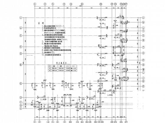 震后建筑7层剪力墙住宅楼结构CAD施工图纸 - 2