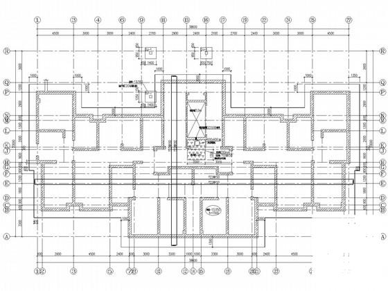 地上37层地下3层剪力墙住宅楼结构CAD施工图纸 - 2