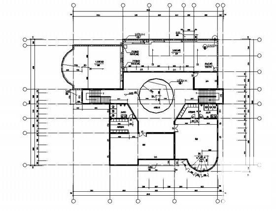 2层幼儿园建筑结构电气设备CAD施工图纸 - 3