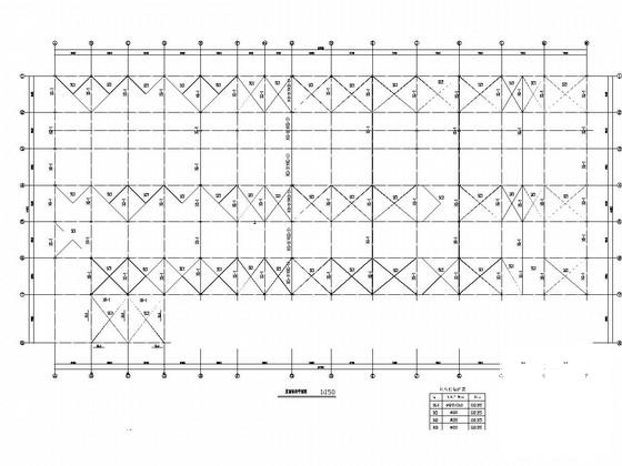 雪佛兰4S店钢框架结构CAD施工图纸（局部两层）(柱下独立基础) - 2