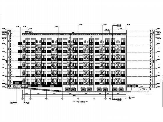 市级灾后重建中学宿舍楼设计CAD施工图纸 - 4