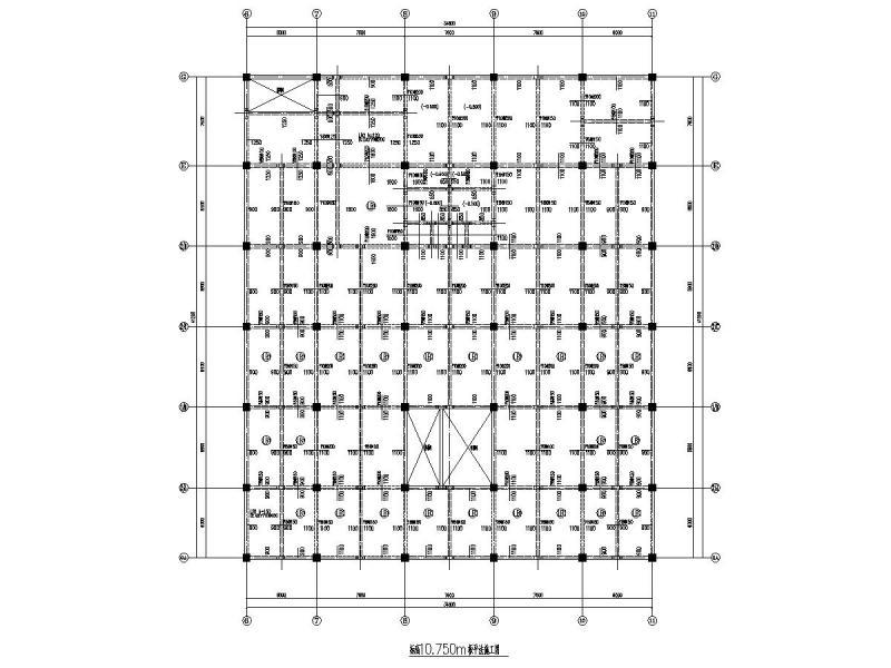 克莱斯勒4s店建筑结构CAD施工图纸（门式刚架）(基础设计等级) - 4