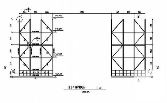 钢混结构剧院结构CAD施工图纸（桩基础） - 3