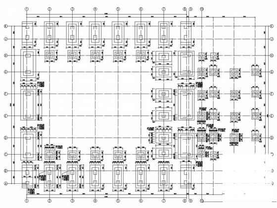 震后重建体育馆结构CAD施工图纸（钢桁架屋盖） - 1