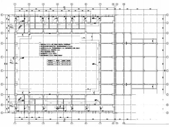 震后重建体育馆结构CAD施工图纸（钢桁架屋盖） - 5