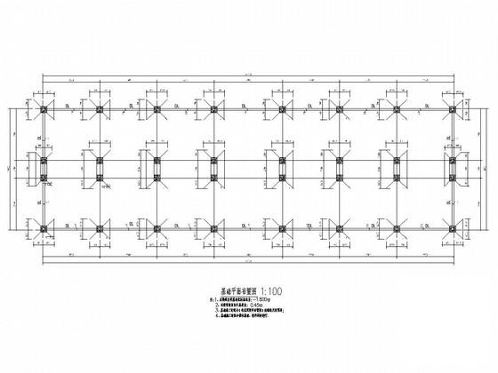 地上3层钢框架结构车间厂房结构CAD施工图纸（建施）(建筑设计说明) - 1