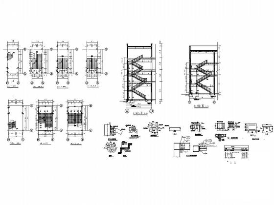 地上3层钢框架结构车间厂房结构CAD施工图纸（建施）(建筑设计说明) - 5