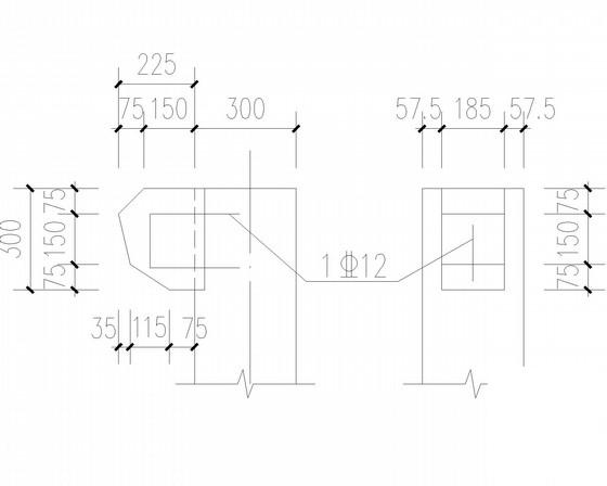 仿古休息亭结构CAD施工图纸（独立基础） - 4