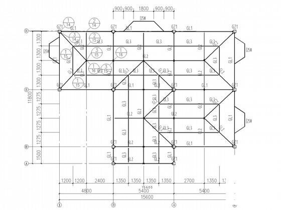 两层钢框架别墅结构CAD施工图纸(建施) - 4