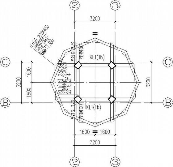 23.55米高仿古建筑转经塔结构CAD施工图纸 - 3