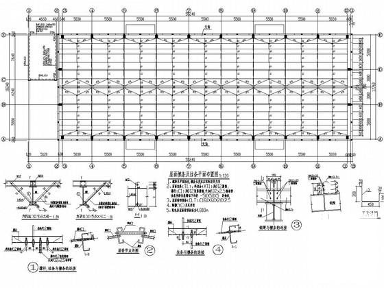排架结构厂房结构CAD施工图纸（独立基础） - 2