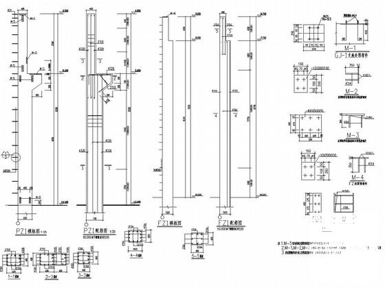 排架结构厂房结构CAD施工图纸（独立基础） - 3