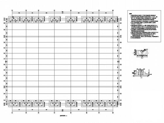 空间管桁架结构体育馆结构CAD施工图纸（建筑方案设计图纸） - 2