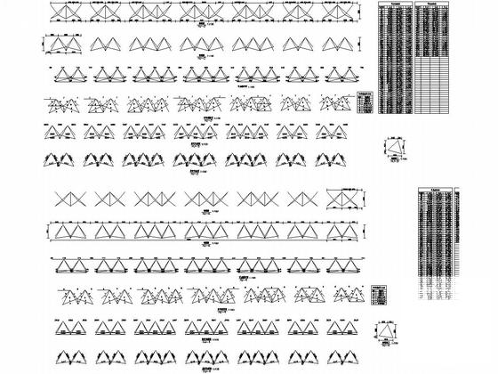 空间管桁架结构体育馆结构CAD施工图纸（建筑方案设计图纸） - 4