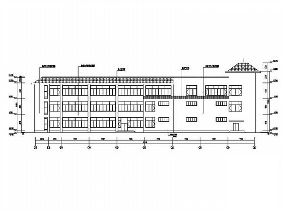 中式风格高中公寓楼及食堂建筑施工CAD图纸（灾后重建项目）(门窗大样) - 5