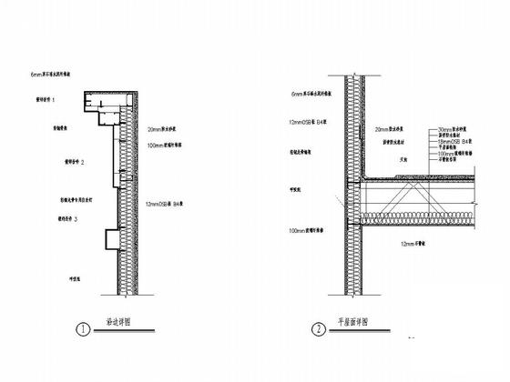 薄壁轻钢龙骨别墅结构CAD施工图纸 - 5