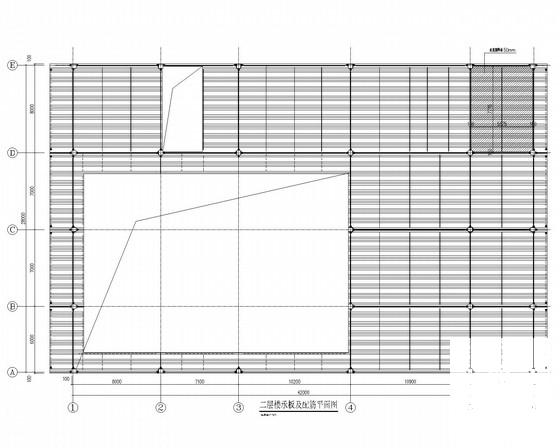 展示中心钢结构幕墙结构CAD施工图纸 - 2