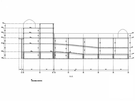 5层钢框架结构教堂结构CAD施工图纸（建筑图纸） - 5