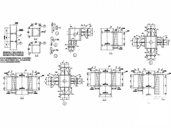 4层钢框架结构餐饮商业中心结构CAD施工图纸（建筑图纸）(基础设计等级) - 5