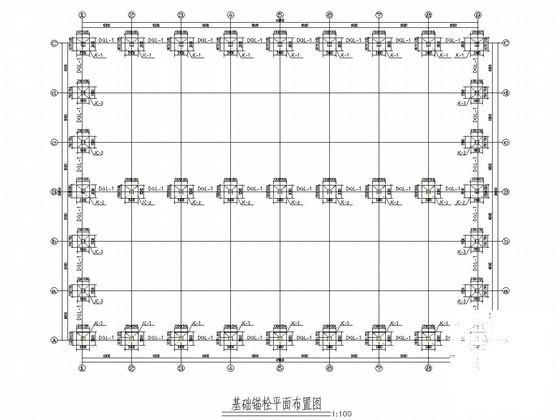 18米两联跨钢结构厂房带10T吊车结构CAD施工图纸 - 2