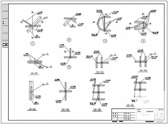 膜结构商业楼结构CAD施工图纸 - 4