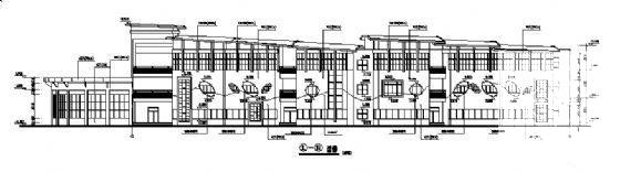 3层幼儿园建筑CAD施工图纸(卫生间详图) - 2