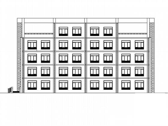 特殊教育学校5层教学综合楼建筑CAD施工图纸 - 2