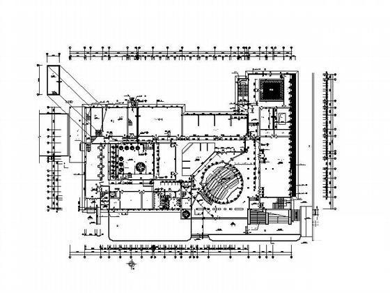 6层理工大学建筑系馆扩建建筑施工CAD图纸 - 3