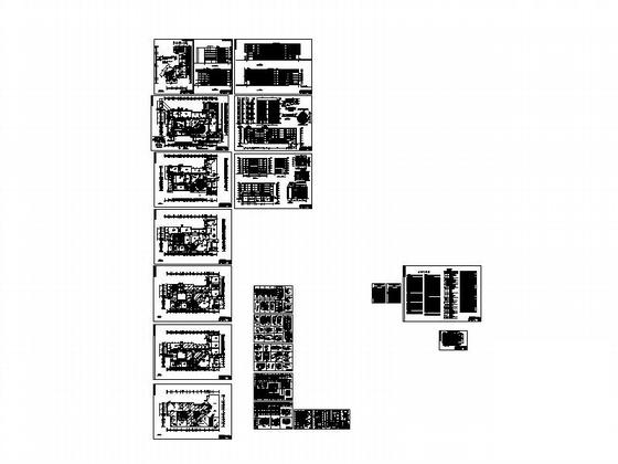 6层理工大学建筑系馆扩建建筑施工CAD图纸 - 5