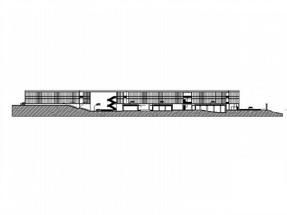 4层理工学院学生活动中心建筑施工CAD图纸(著名建筑师设计) - 2