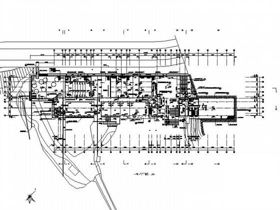 4层理工学院学生活动中心建筑施工CAD图纸(著名建筑师设计) - 4