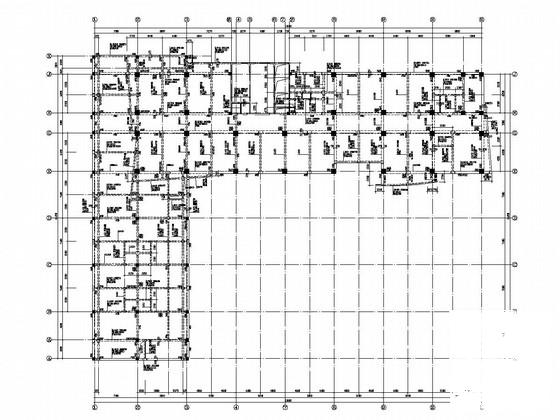 12层框剪结构商务综合楼结构CAD施工图纸（桩基础） - 4
