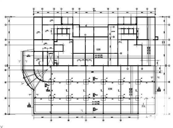 29层剪力墙带地下室住宅楼结构CAD施工图纸 - 1