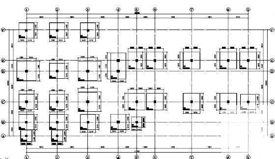 变电站主控制楼结构CAD施工图纸(钢筋混凝土) - 1