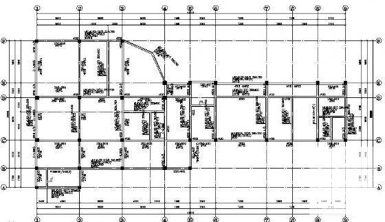 变电站主控制楼结构CAD施工图纸(钢筋混凝土) - 3