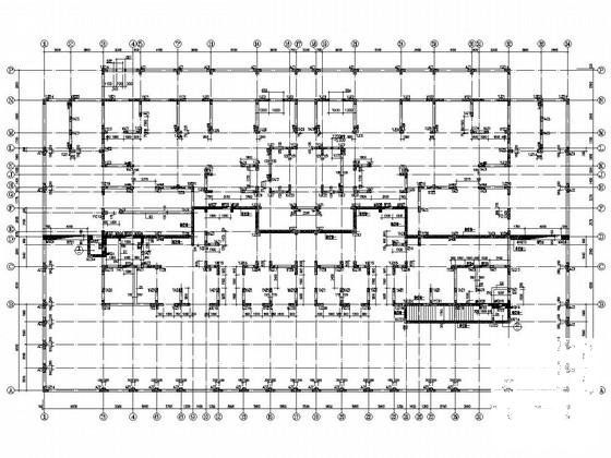 30层剪力墙结构商住楼结构CAD施工图纸(钢筋混凝土灌注桩) - 4