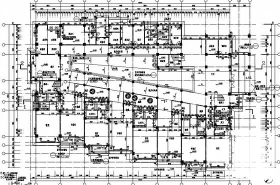 3层十二班幼儿园建筑施工CAD图纸(人防工程等级) - 3