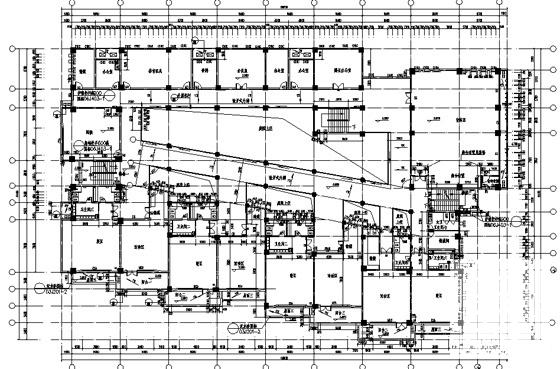 3层十二班幼儿园建筑施工CAD图纸(人防工程等级) - 5