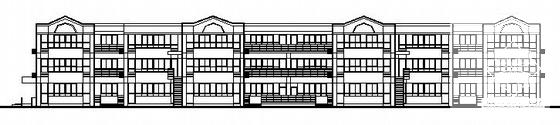 3层十二班幼儿园建筑结构水暖电CAD施工图纸 - 1