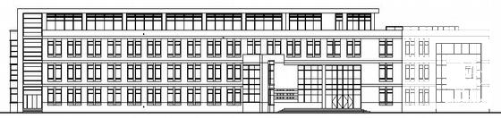 大学教学楼建筑CAD施工图纸(卫生间详图) - 1