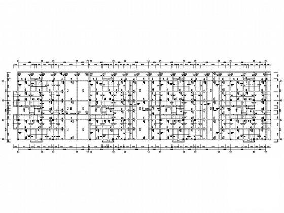 9层框架结构住宅楼结构CAD施工图纸 - 4