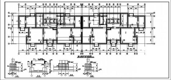 全现浇剪力墙住宅结构CAD施工图纸(钢筋混凝土灌注桩) - 2