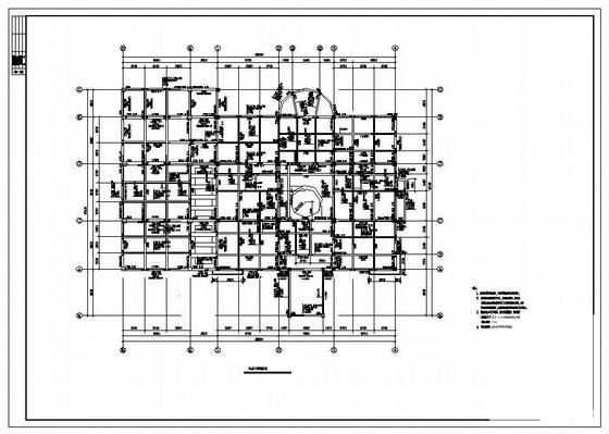 休闲别墅建筑结构CAD施工图纸 - 3
