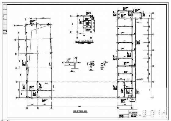 6层框架科研楼结构CAD施工图纸 - 3
