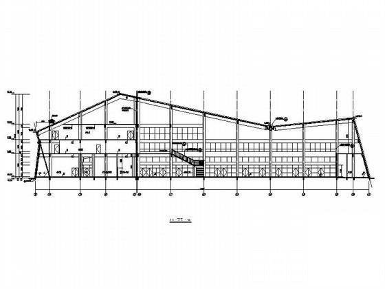 现代风格县城汽车站建筑施工CAD图纸（配套建筑）(门窗大样) - 2