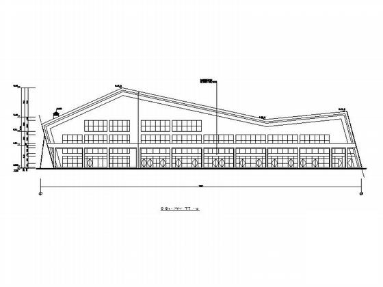 现代风格县城汽车站建筑施工CAD图纸（配套建筑）(门窗大样) - 5