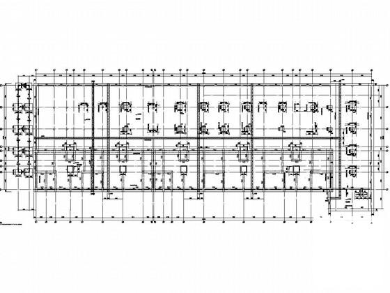 11层框剪结构住宅楼结构CAD施工图纸（桩基础） - 1