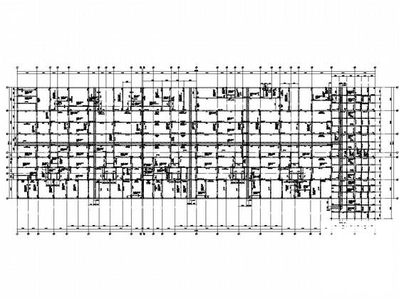 11层框剪结构住宅楼结构CAD施工图纸（桩基础） - 4
