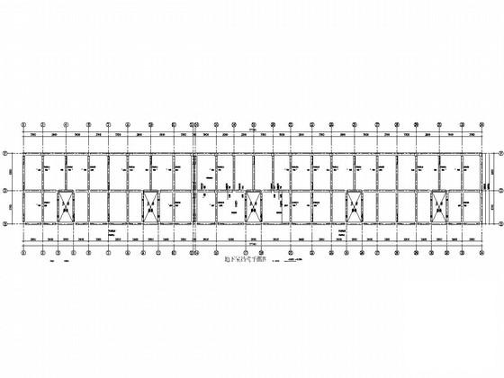 6层（带地下室）底框结构住宅楼结构CAD施工图纸（独立基础） - 2